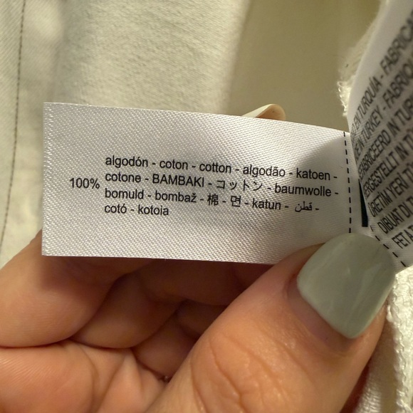 Off White Button-Up Utility Shirt - Picture 5 of 6